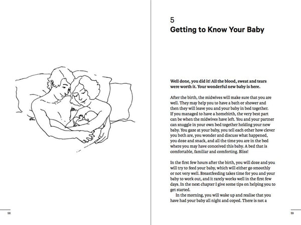 do birth a gentle guide to labour and childbirth book getting to know your baby page