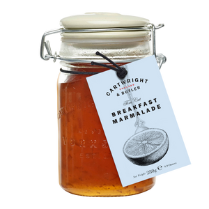 fine cut english breakfast marmalade by cartwright and butler in glass jar luxury food gifts