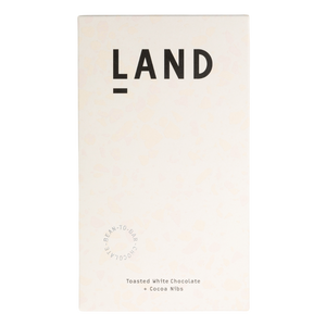 Land chocolate white chocolate bar gift